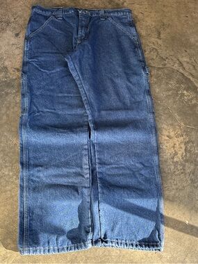 Wrangler Dark Wash Blue Jeans